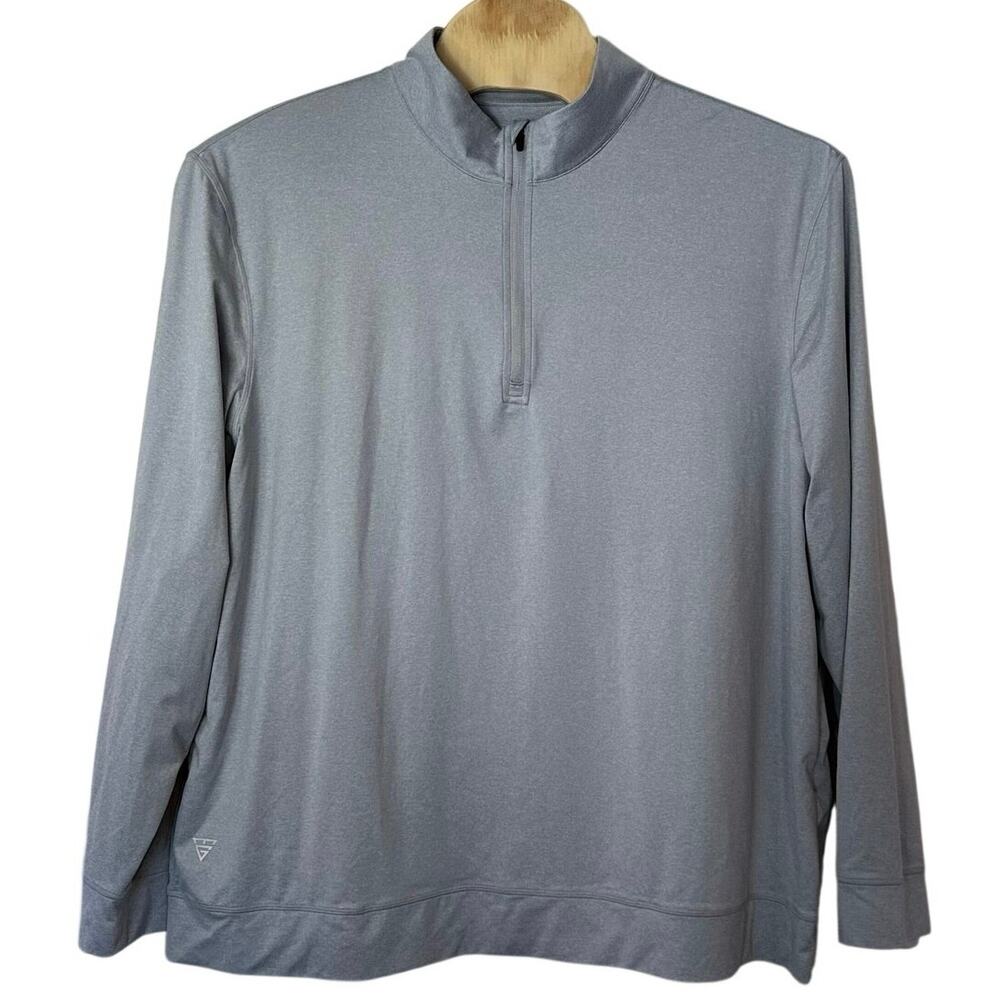 Maelreg‎ Men’s Performance Melange Quarter 1/4 Zip Pullover Size 3XL Golf